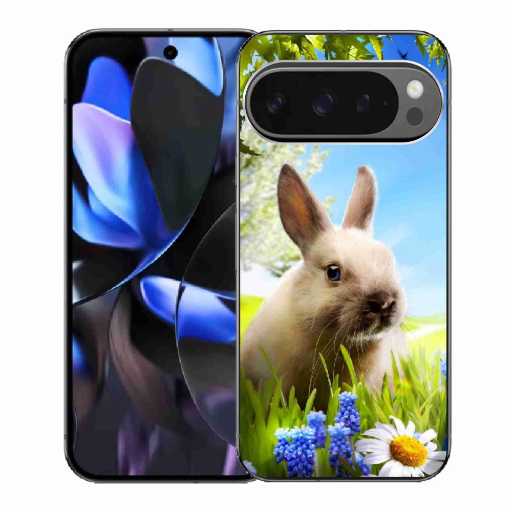 Gelový kryt mmCase na Google Pixel 9 Pro - zajíček