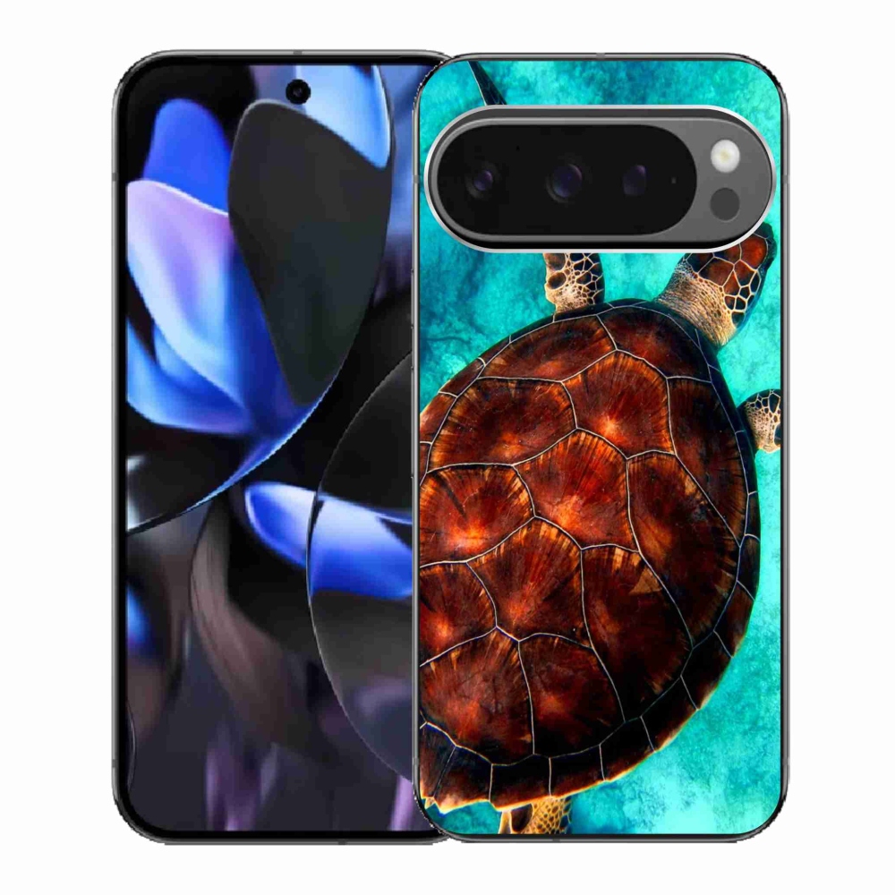 Gelový kryt mmCase na Google Pixel 9 Pro - želva