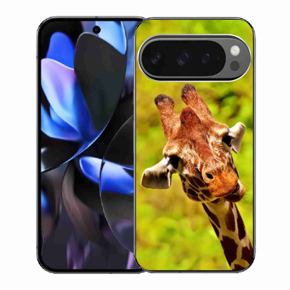Gelový kryt mmCase na Google Pixel 9 Pro - žirafa