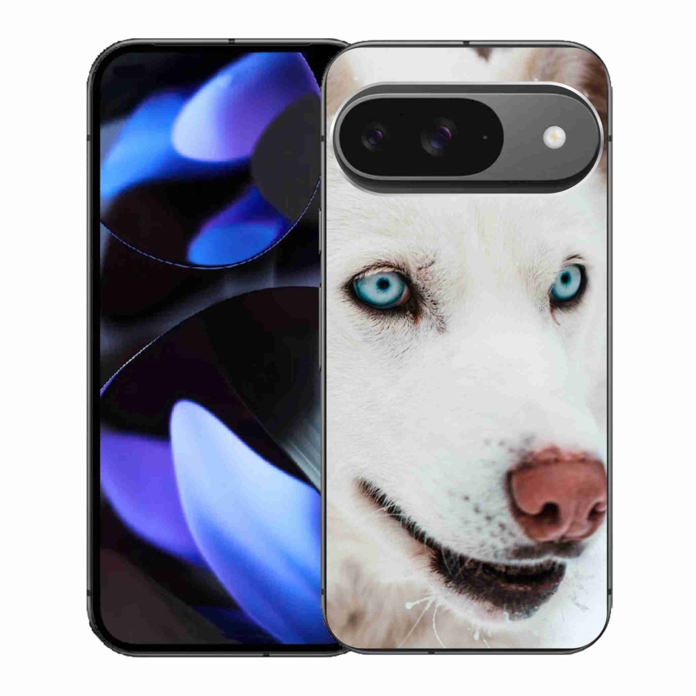 Gelový kryt mmCase na Google Pixel 9 - psí pohled
