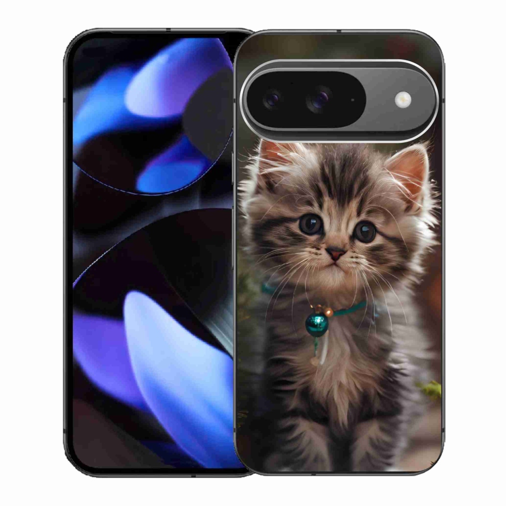 Gelový kryt mmCase na Google Pixel 9 - roztomilé kotě 11