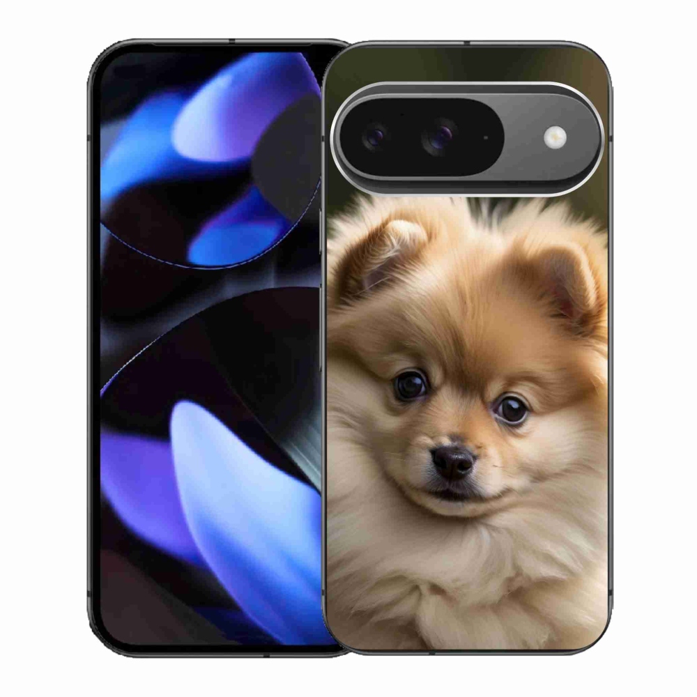 Gelový kryt mmCase na Google Pixel 9 - roztomilý pomeranian 2