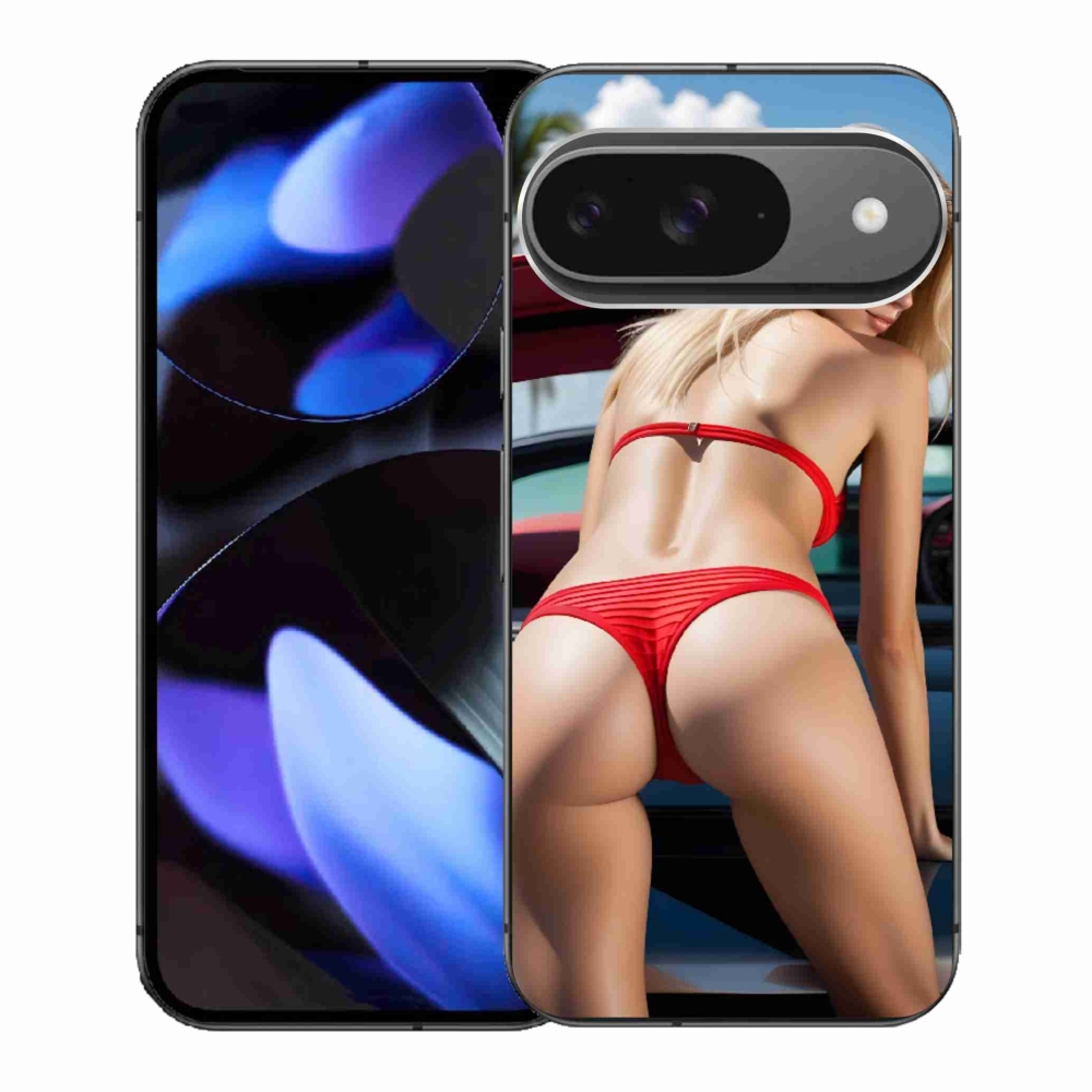 Gelový kryt mmCase na Google Pixel 9 - sexy žena 2