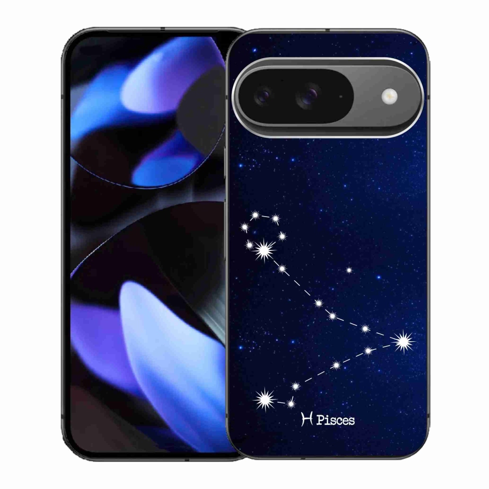 Gelový kryt mmCase na Google Pixel 9 - souhvězdí Ryby
