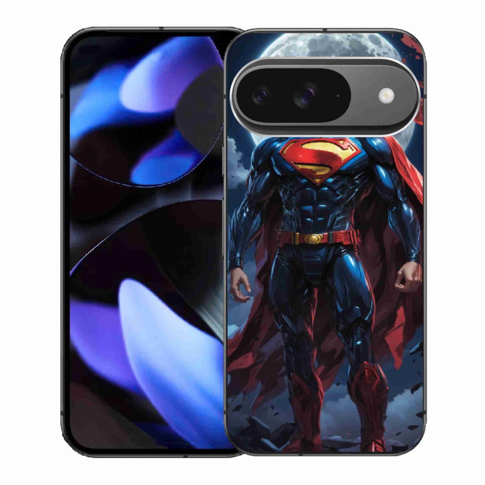 Gelový kryt mmCase na Google Pixel 9 - superman