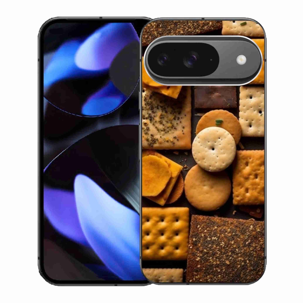 Gelový kryt mmCase na Google Pixel 9 - sušenky