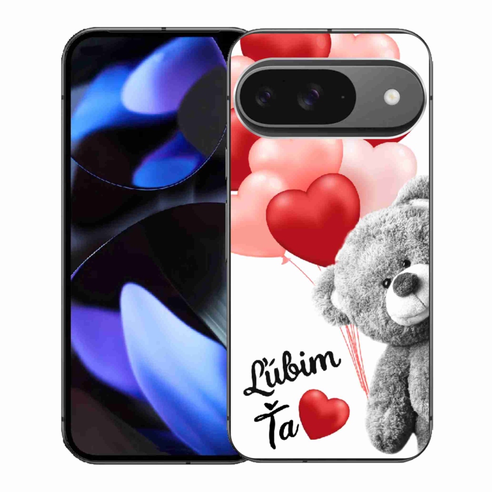 Gelový kryt mmCase na Google Pixel 9 - ľúbim ťa sk