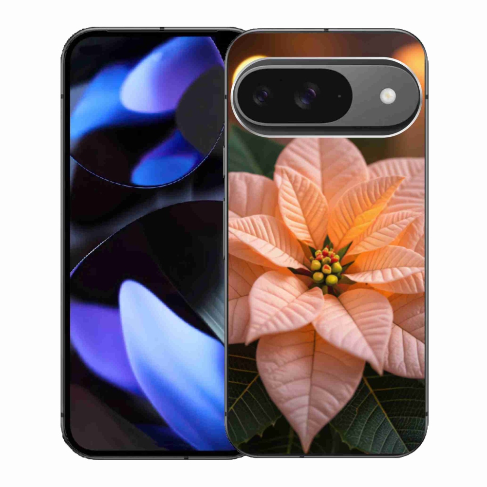 Gelový kryt mmCase na Google Pixel 9 - vánoční hvězda