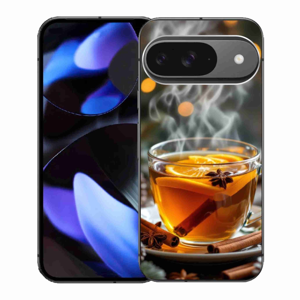 Gelový kryt mmCase na Google Pixel 9 - vánoční punč