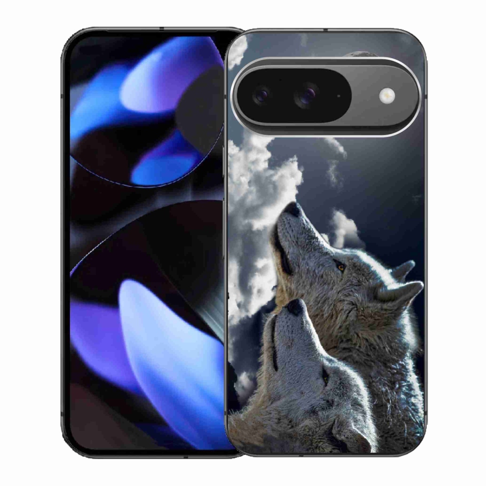 Gelový kryt mmCase na Google Pixel 9 - vlci