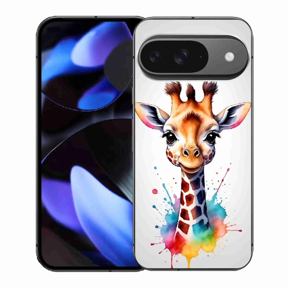 Gelový kryt mmCase na Google Pixel 9 - žirafa 1