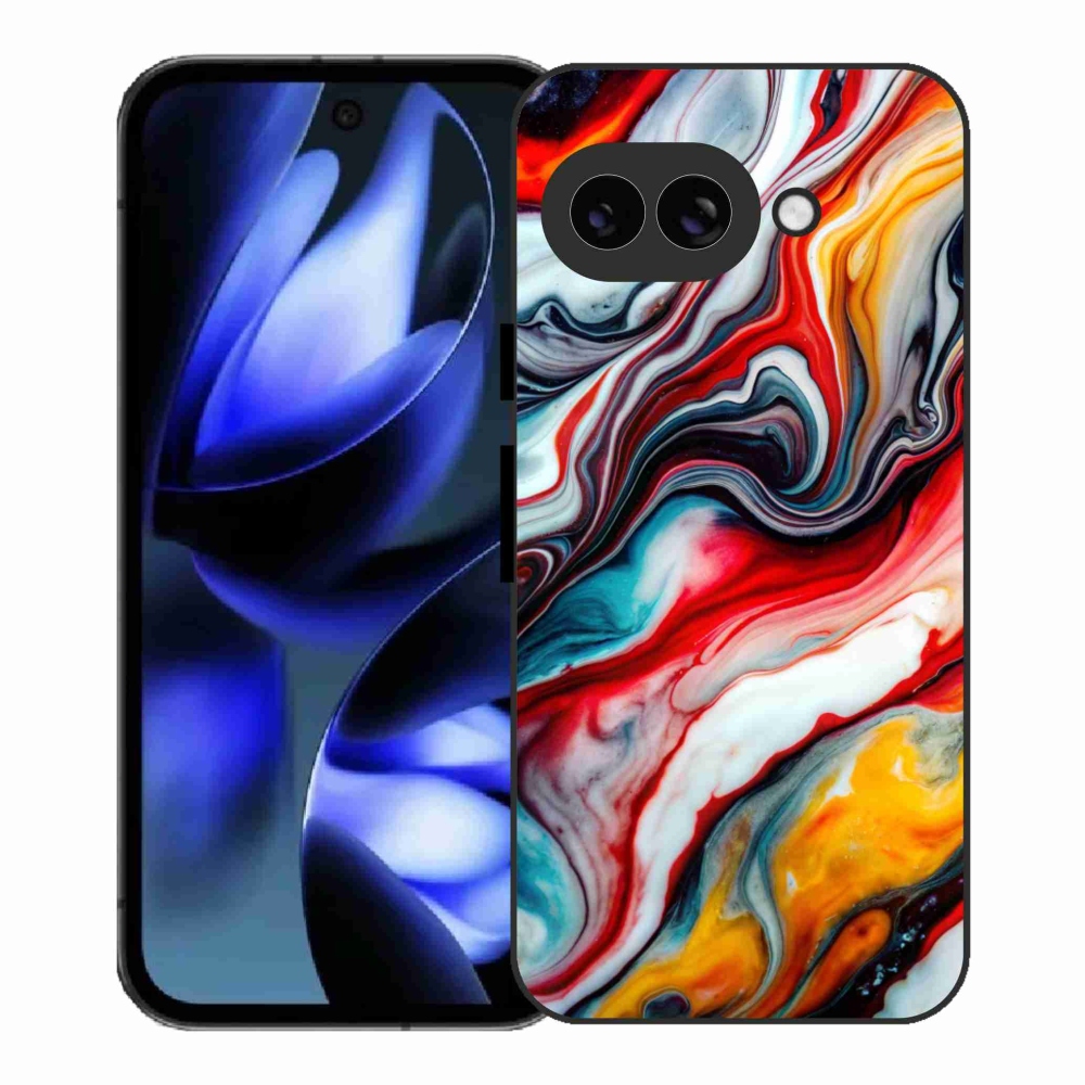 Gelový kryt mmCase na Google Pixel 9a - abstraktní motiv 35