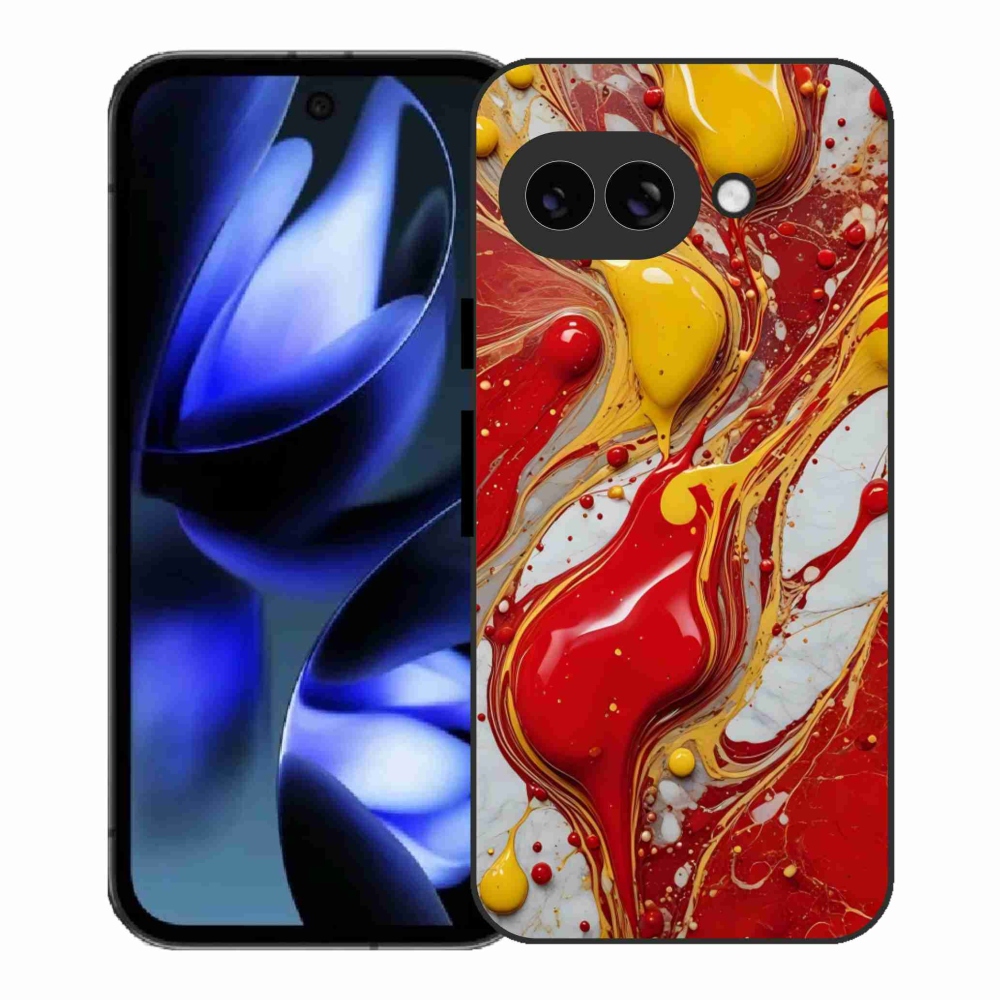 Gelový kryt mmCase na Google Pixel 9a - abstraktní motiv 42