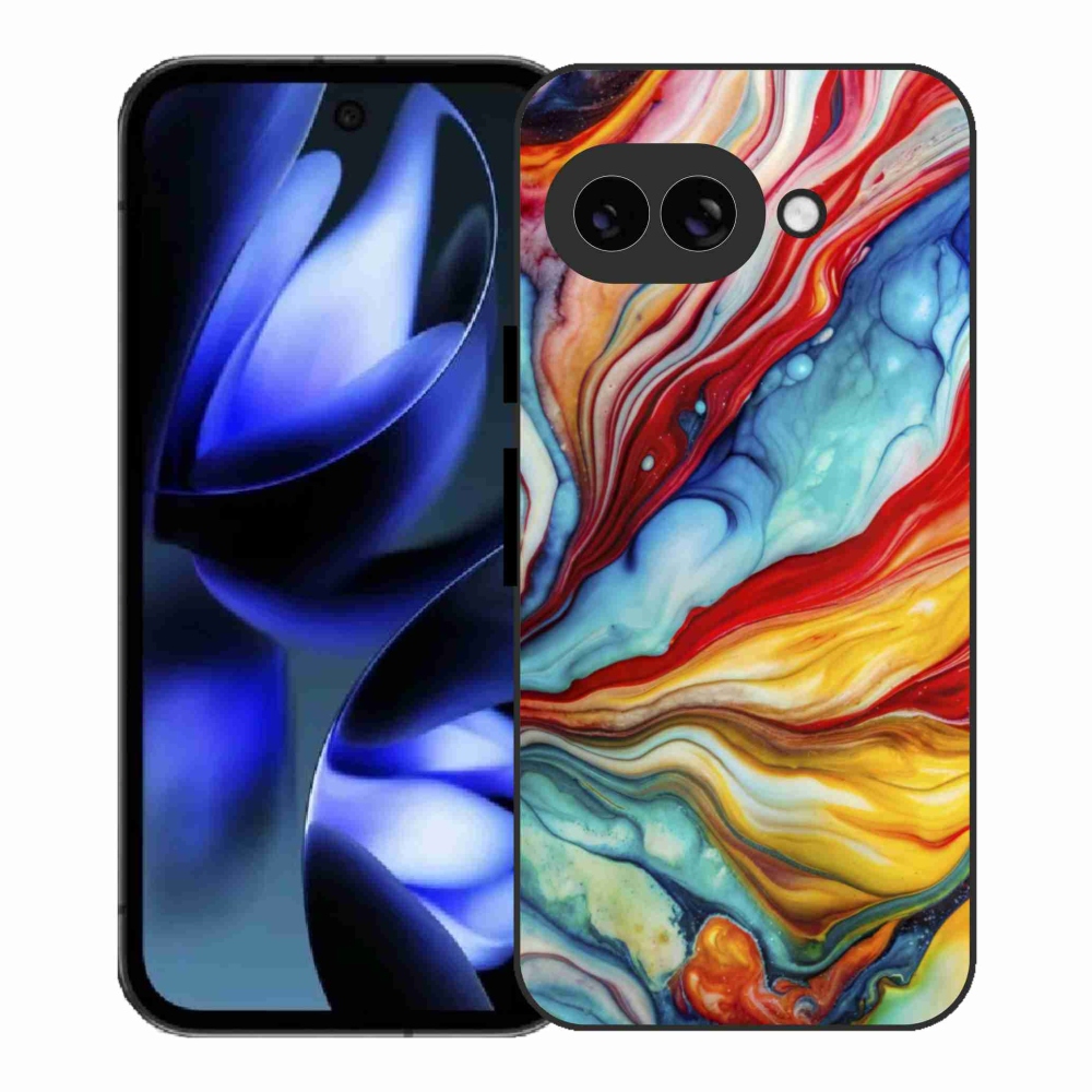 Gelový kryt mmCase na Google Pixel 9a - abstraktní motiv 58