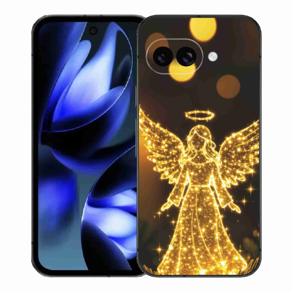 Gelový kryt mmCase na Google Pixel 9a - anděl