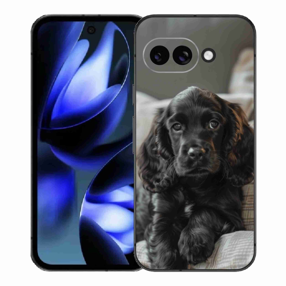 Gelový kryt mmCase na Google Pixel 9a - anglický kokršpaněl