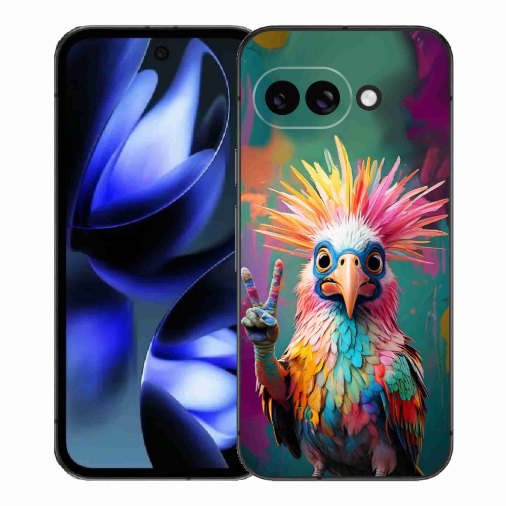 Gelový kryt mmCase na Google Pixel 9a - barevný rebel