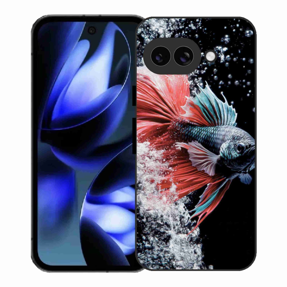 Gelový kryt mmCase na Google Pixel 9a - bojovnice pestrá