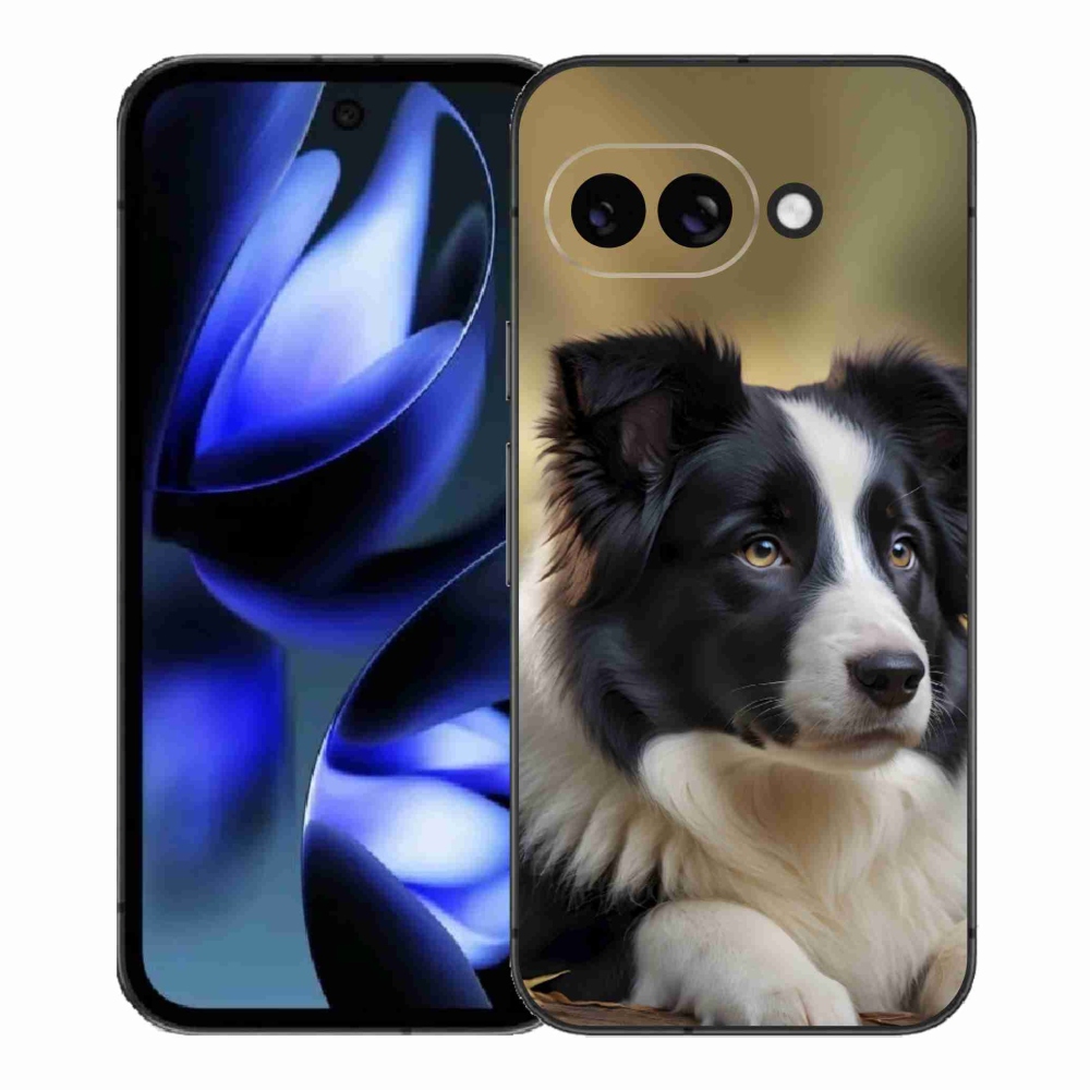 Gelový kryt mmCase na Google Pixel 9a - border kolie 2