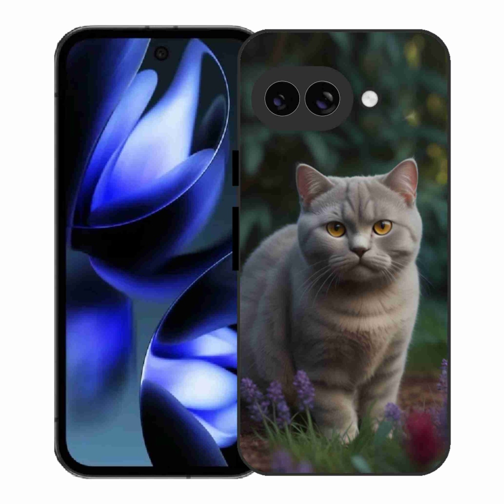 Gelový kryt mmCase na Google Pixel 9a - britská kočka