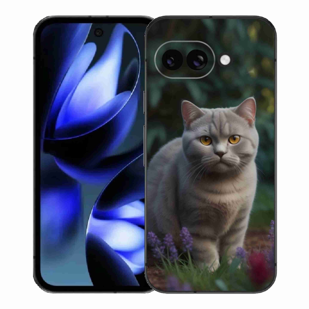 Gelový kryt mmCase na Google Pixel 9a - britská kočka