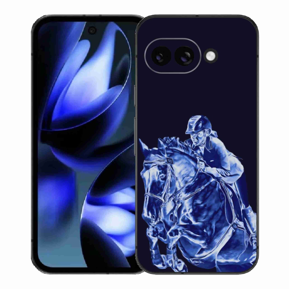 Gelový kryt mmCase na Google Pixel 9a - dostihový kůň