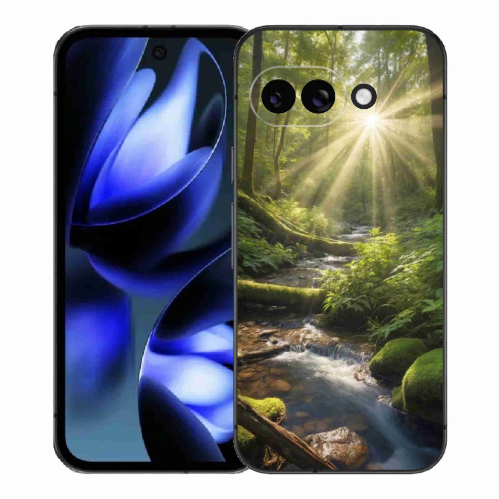 Gelový kryt mmCase na Google Pixel 9a - hlubina lesa