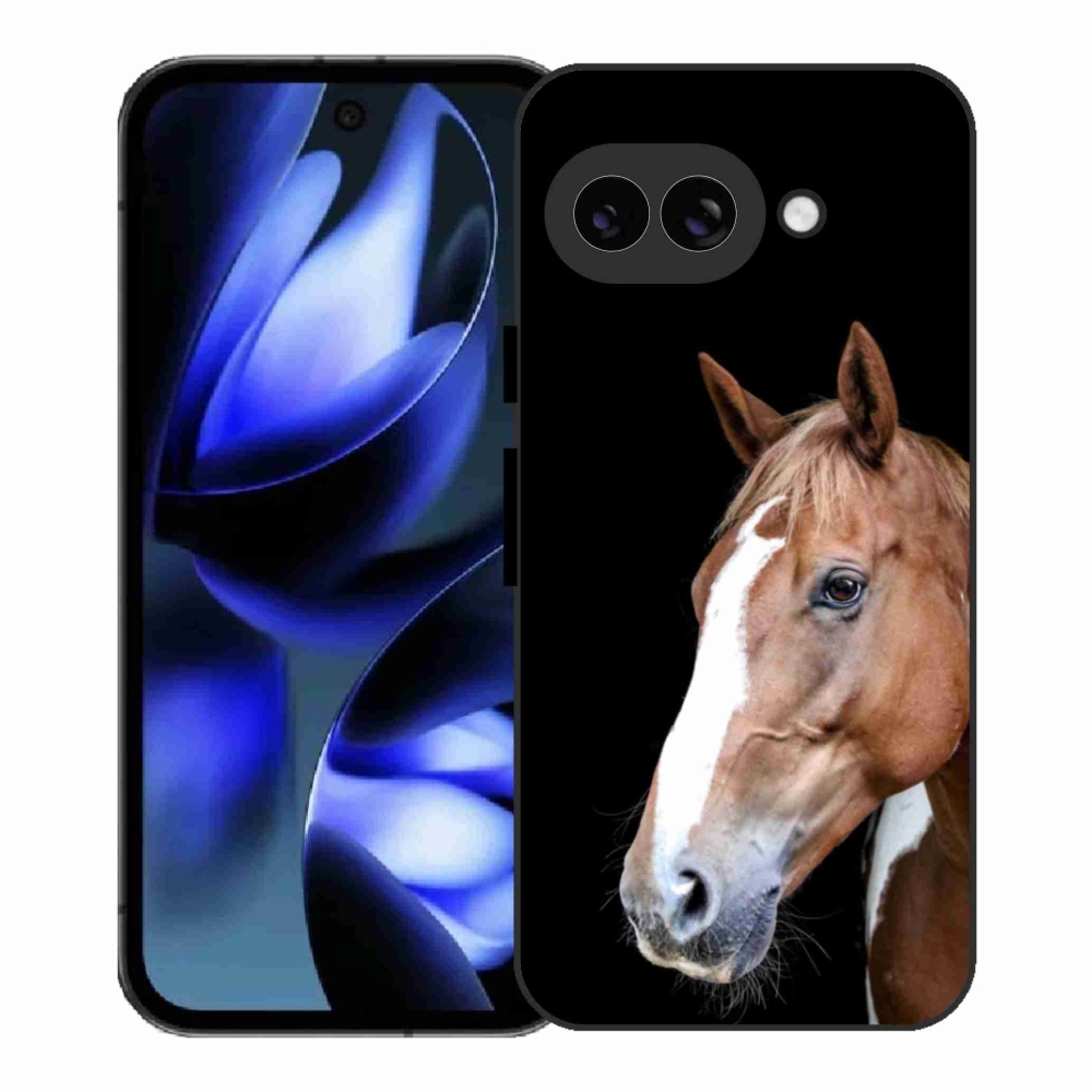 Gelový kryt mmCase na Google Pixel 9a - hnědý kůň 3