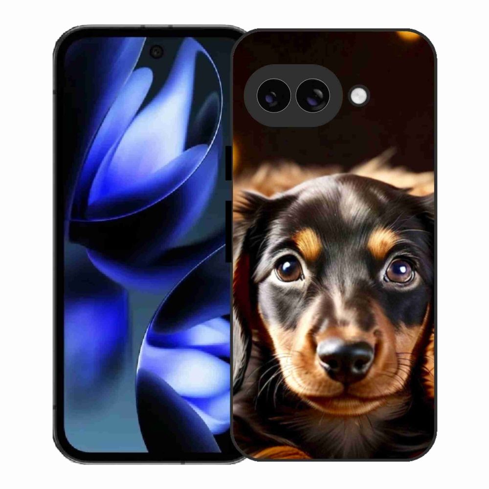 Gelový kryt mmCase na Google Pixel 9a - jezevčík