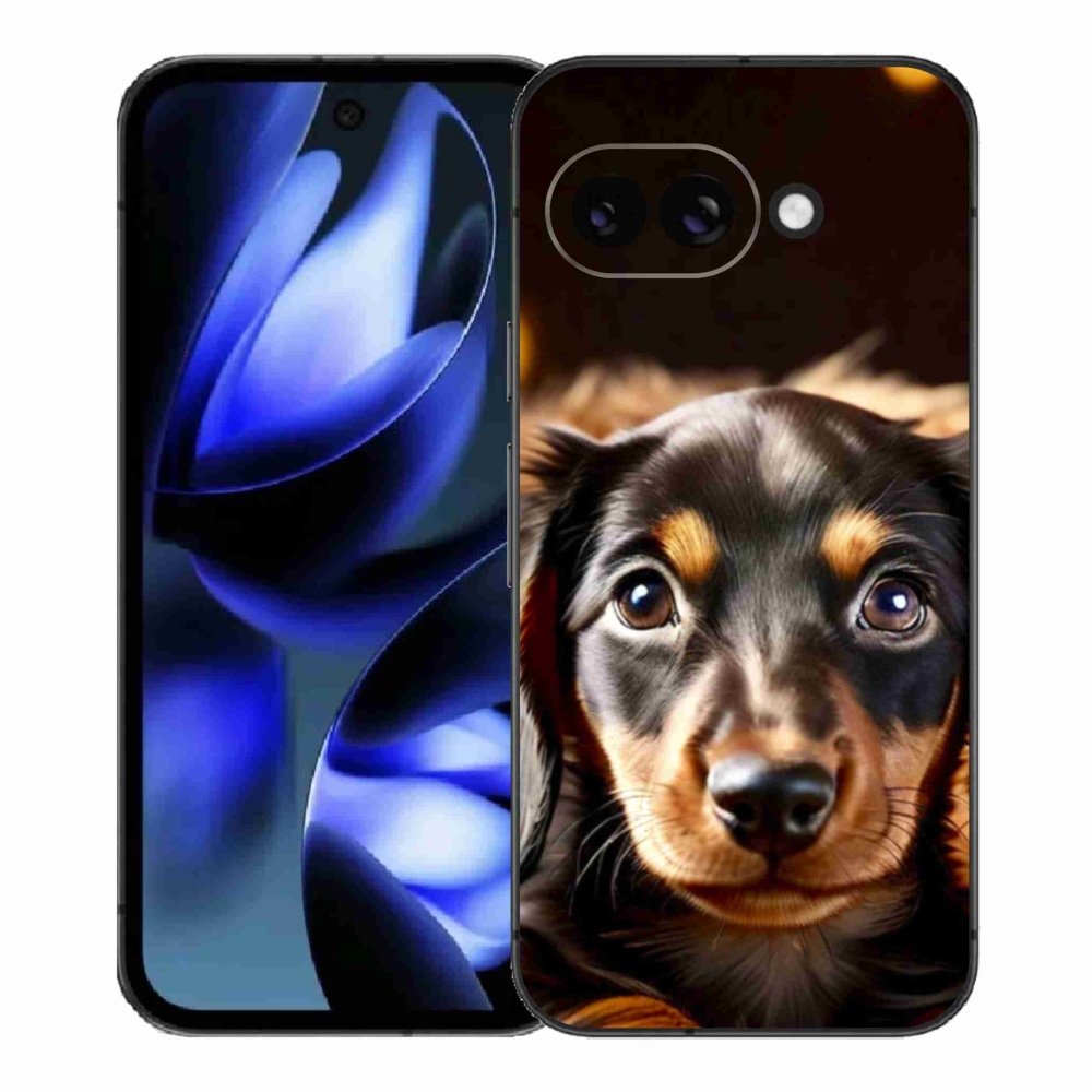 Gelový kryt mmCase na Google Pixel 9a - jezevčík