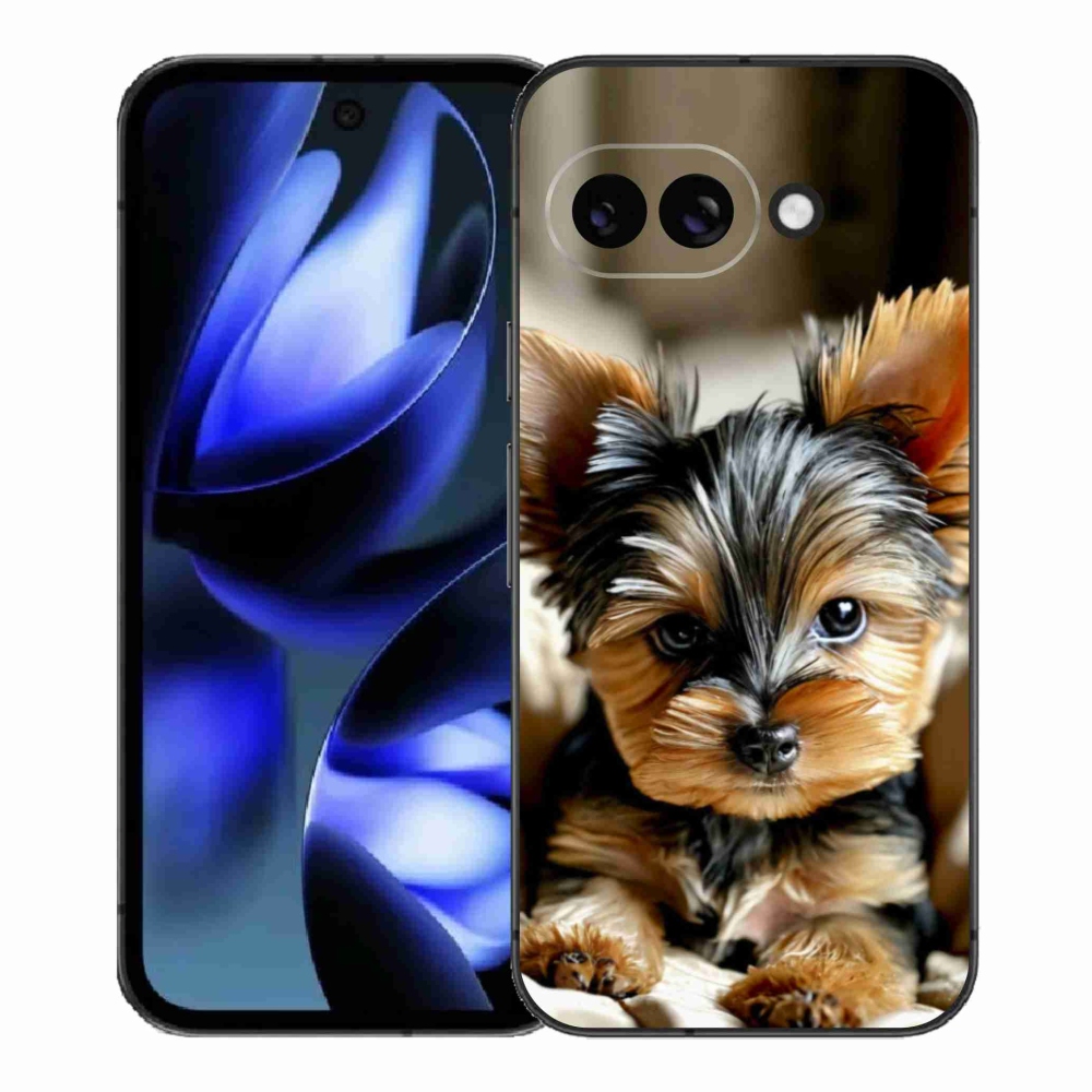 Gelový kryt mmCase na Google Pixel 9a - jorkšír 11