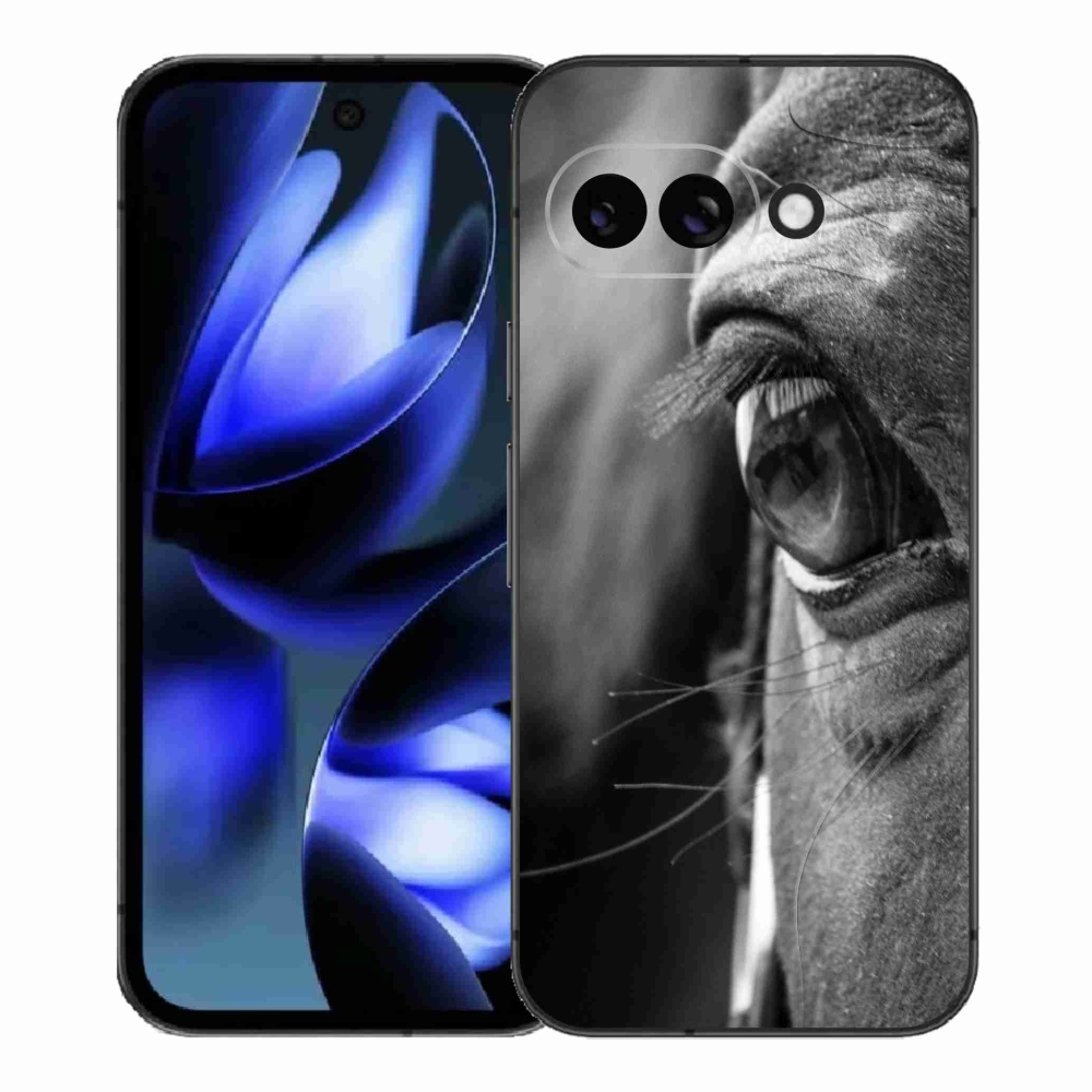 Gelový kryt mmCase na Google Pixel 9a - koňský pohled