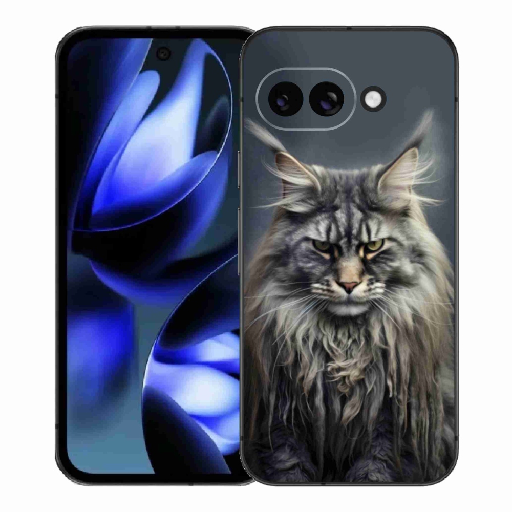 Gelový kryt mmCase na Google Pixel 9a - kočíčí pohled 4