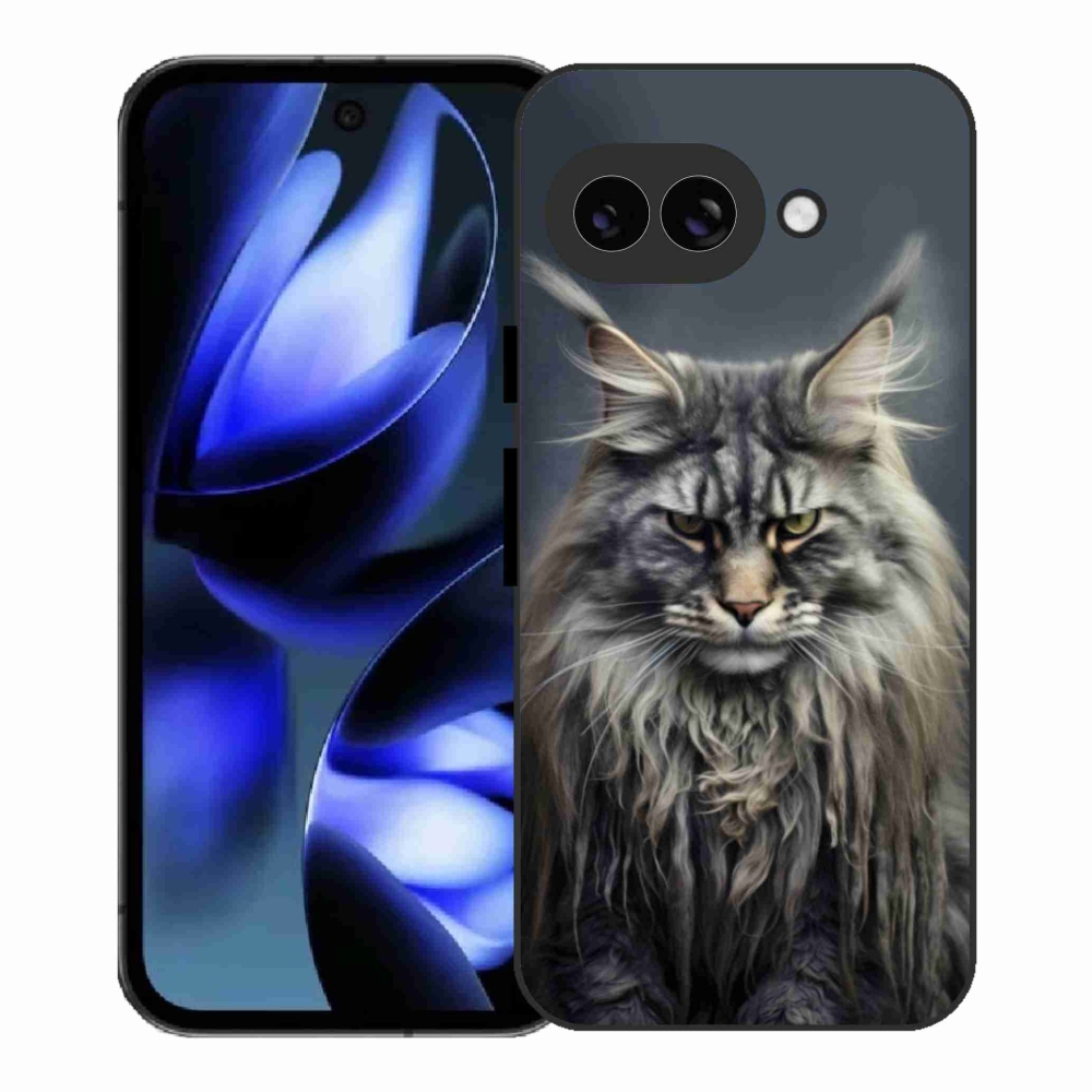 Gelový kryt mmCase na Google Pixel 9a - kočíčí pohled 4