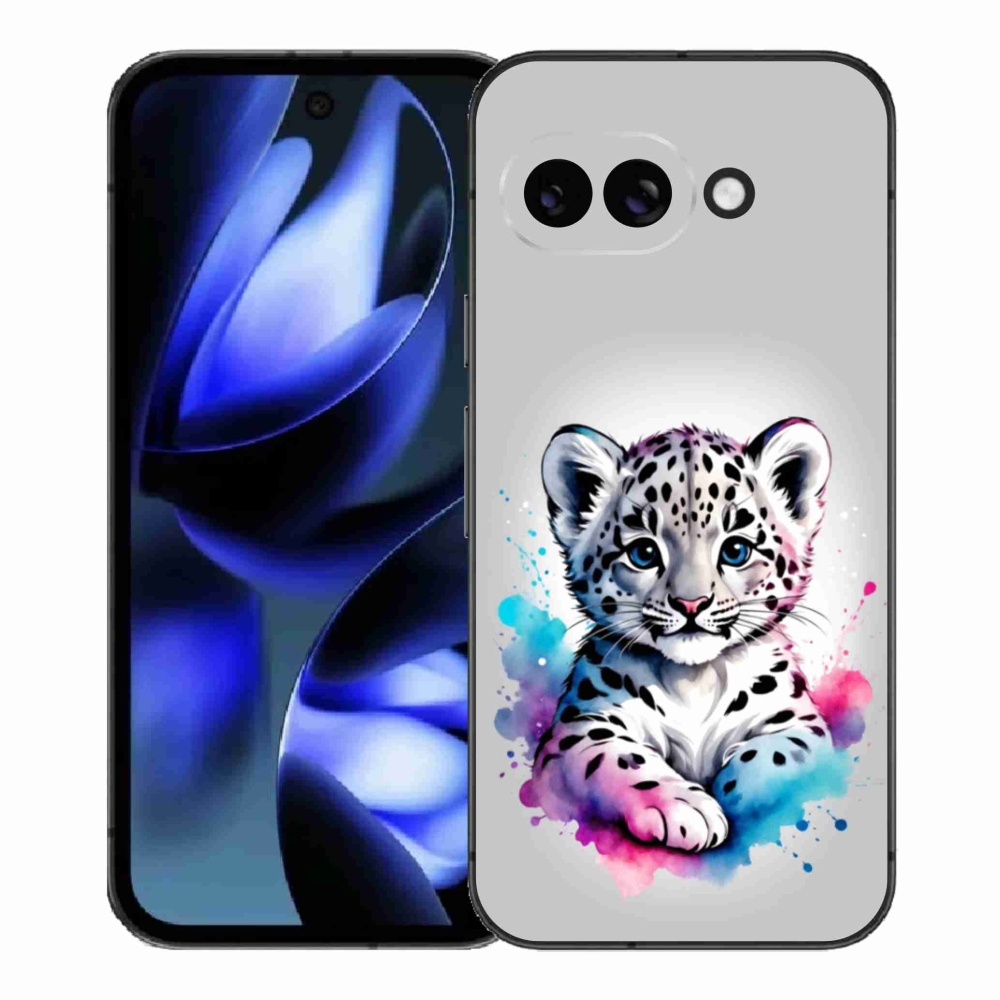 Gelový kryt mmCase na Google Pixel 9a - levhartí mládě
