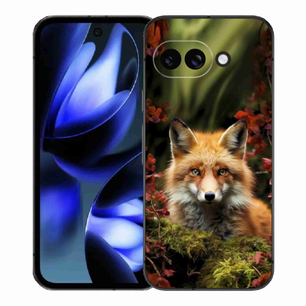 Gelový kryt mmCase na Google Pixel 9a - liška v lese