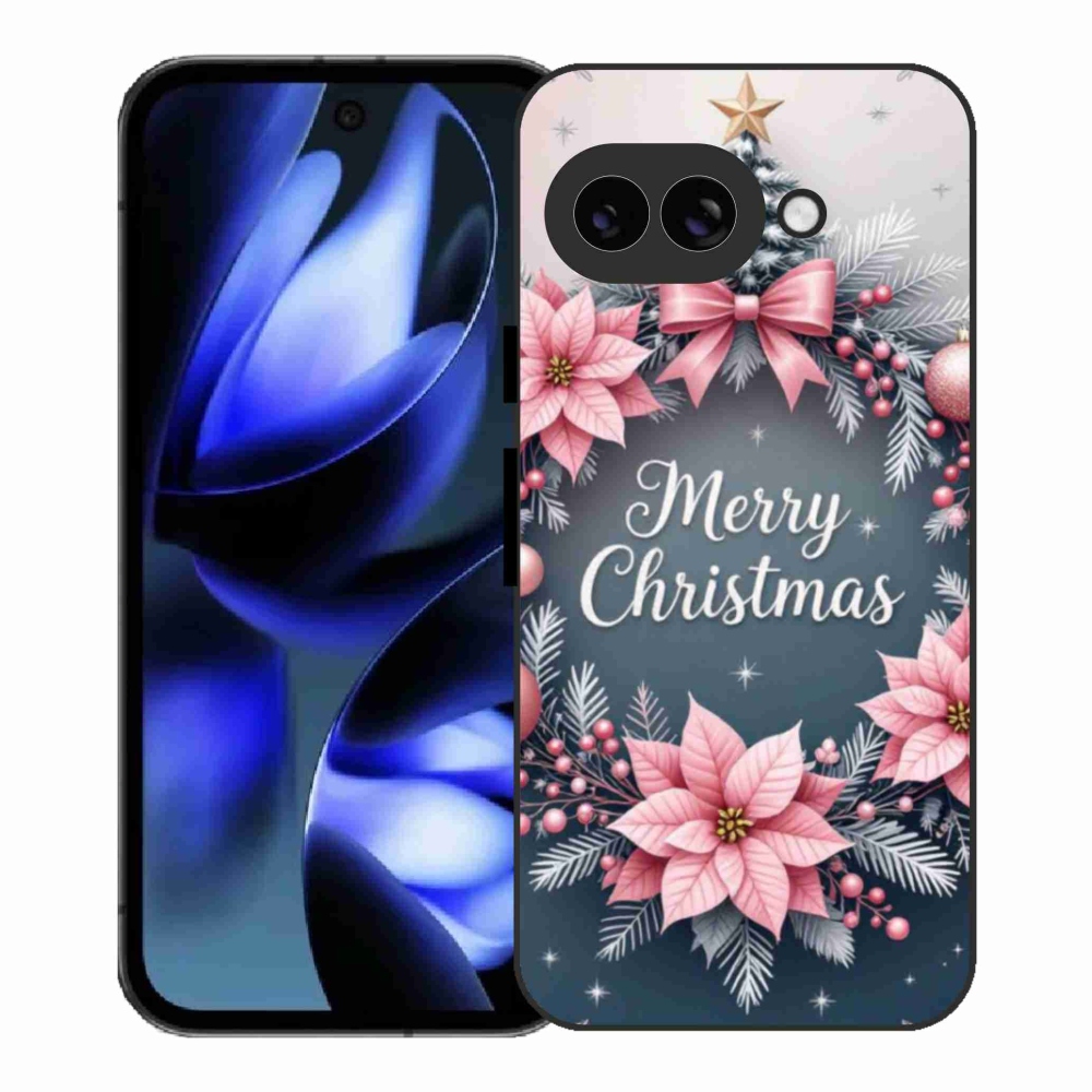 Gelový kryt mmCase na Google Pixel 9a - merry christmas