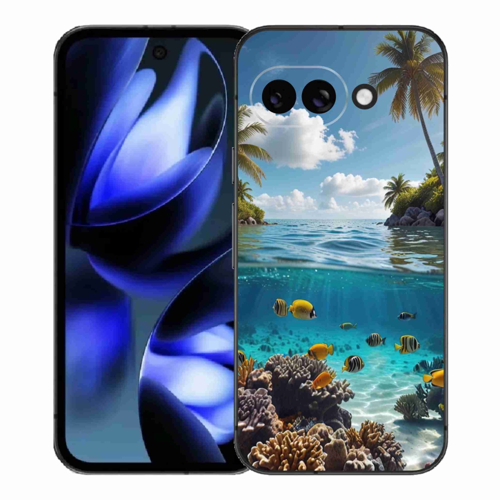 Gelový kryt mmCase na Google Pixel 9a - mořský svět 4