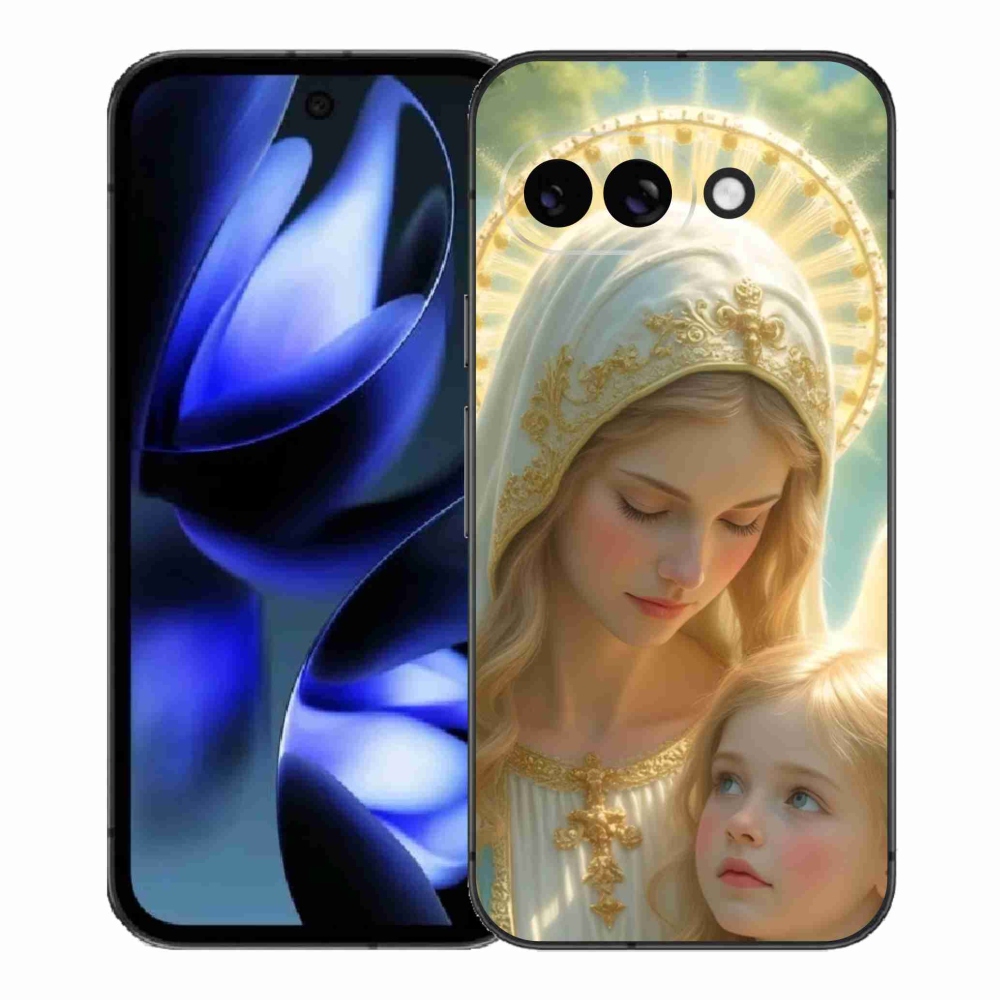 Gelový kryt mmCase na Google Pixel 9a - náboženský motiv 2