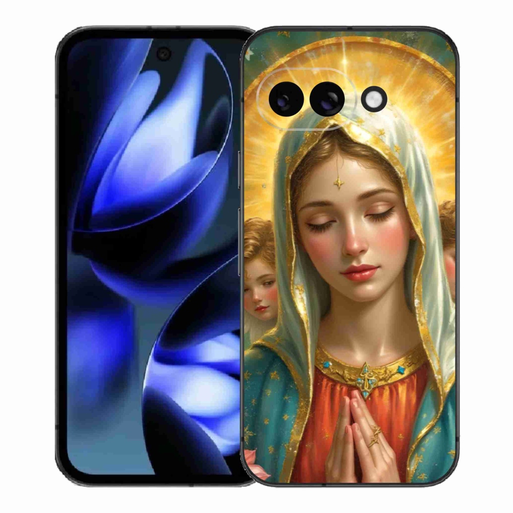 Gelový kryt mmCase na Google Pixel 9a - náboženský motiv 3