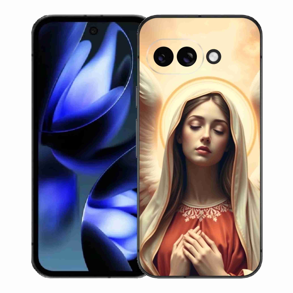 Gelový kryt mmCase na Google Pixel 9a - náboženský motiv