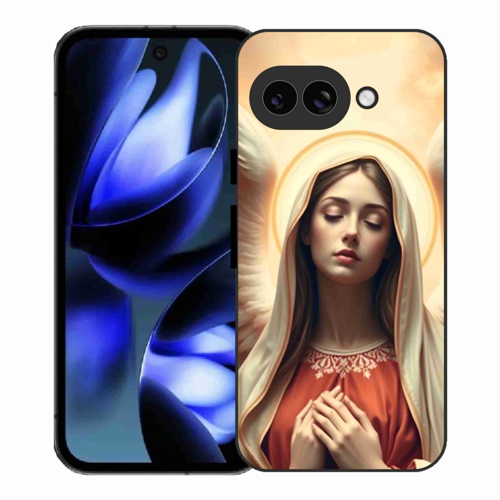 Gelový kryt mmCase na Google Pixel 9a - náboženský motiv