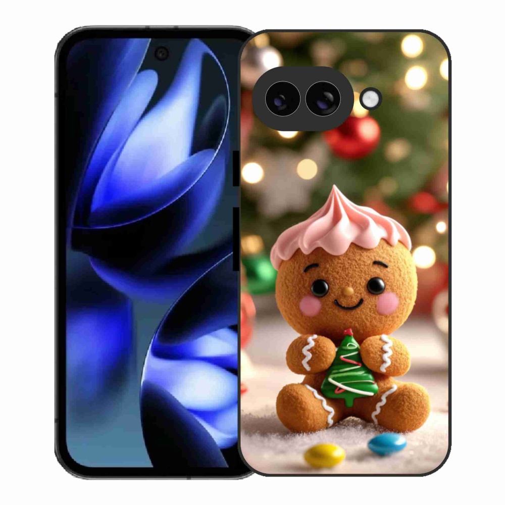 Gelový kryt mmCase na Google Pixel 9a - perníček