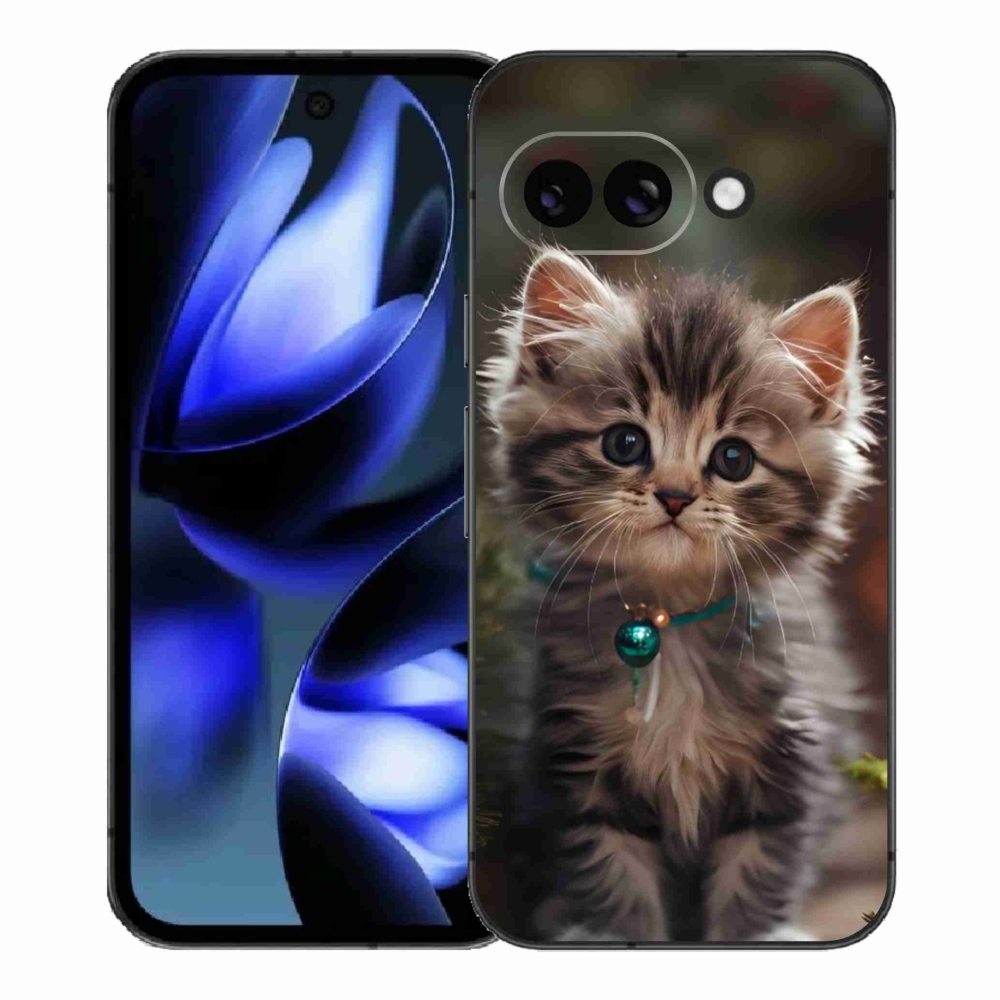 Gelový kryt mmCase na Google Pixel 9a - roztomilé kotě 11