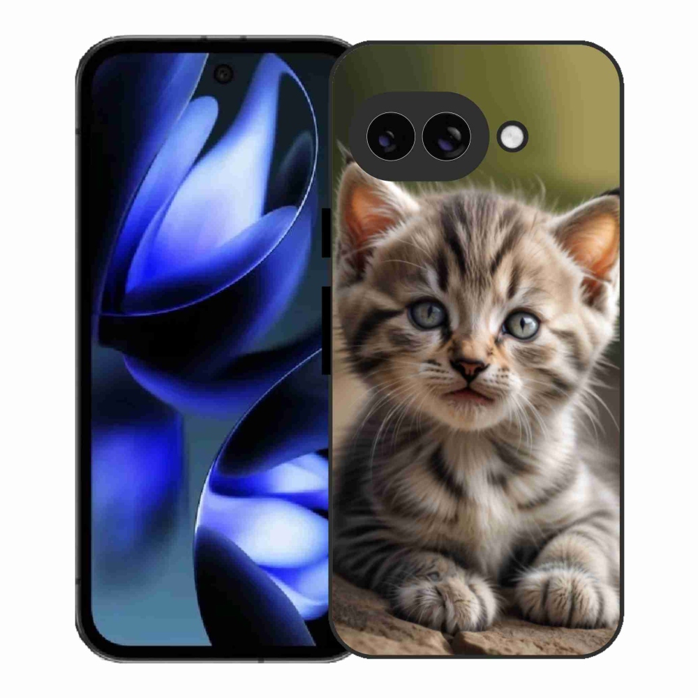 Gelový kryt mmCase na Google Pixel 9a - roztomilé kotě 9