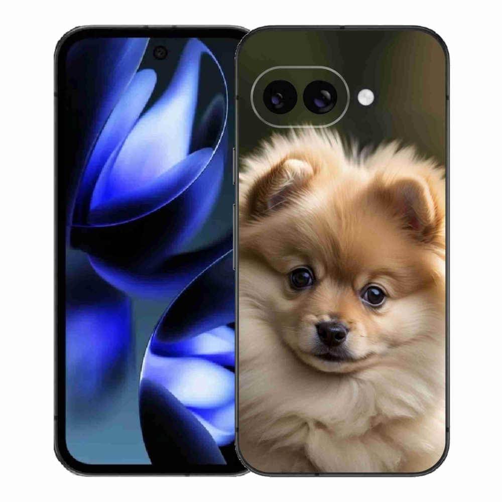Gelový kryt mmCase na Google Pixel 9a - roztomilý pomeranian 2