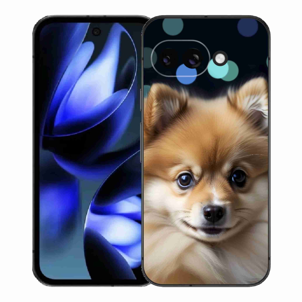 Gelový kryt mmCase na Google Pixel 9a - roztomilý pomeranian