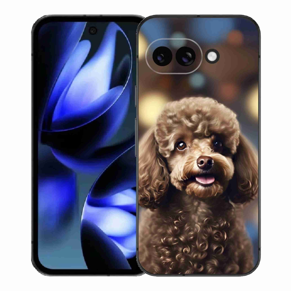 Gelový kryt mmCase na Google Pixel 9a - roztomilý pudl