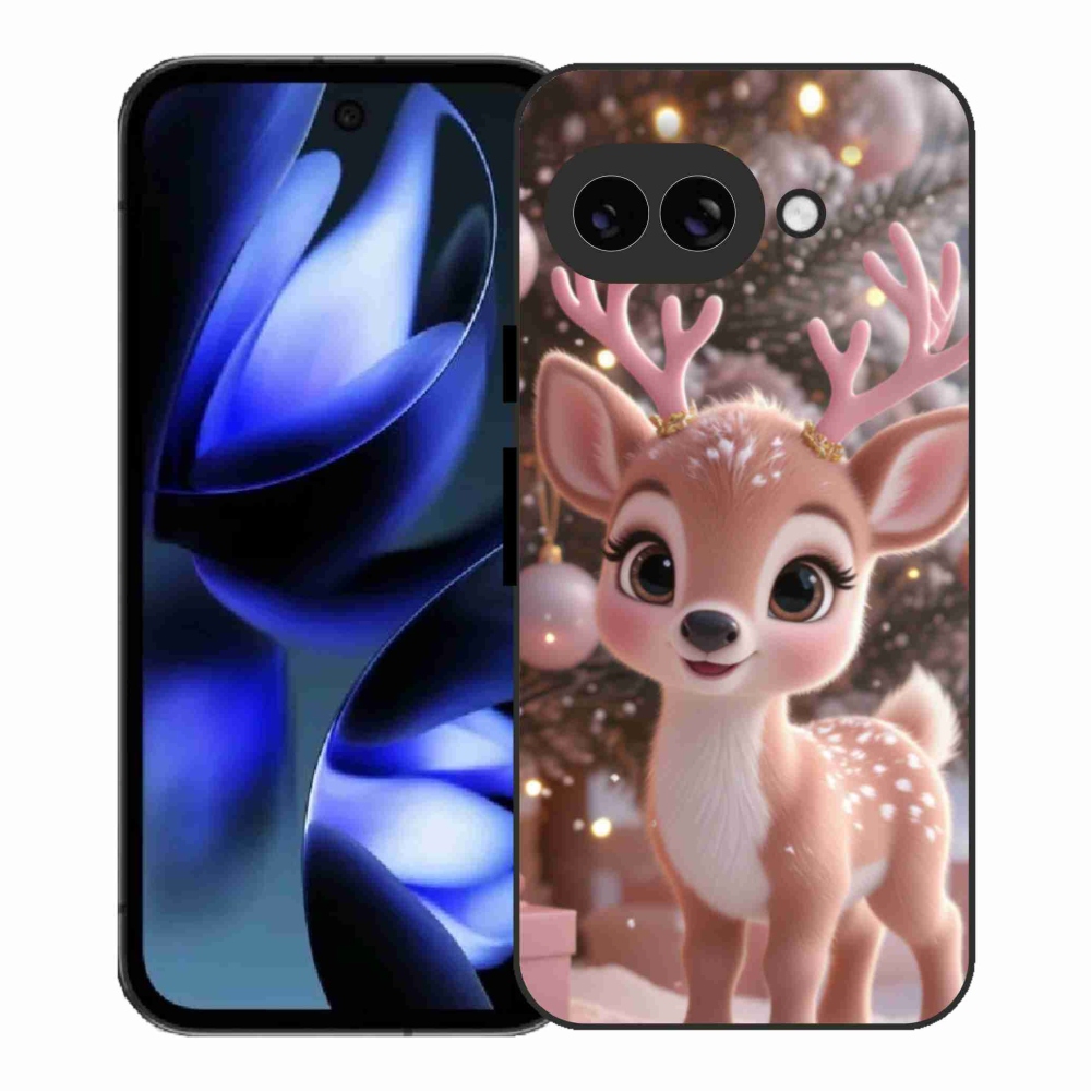 Gelový kryt mmCase na Google Pixel 9a - roztomilý sob