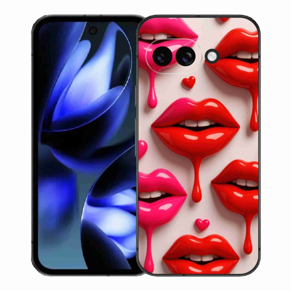 Gelový kryt mmCase na Google Pixel 9a - rty 2